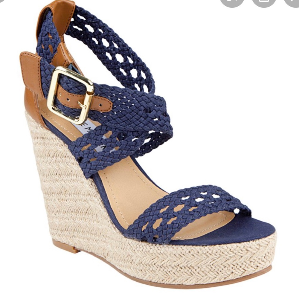 Steve Madden Magestee Espadrille Wedge Sandals, 7